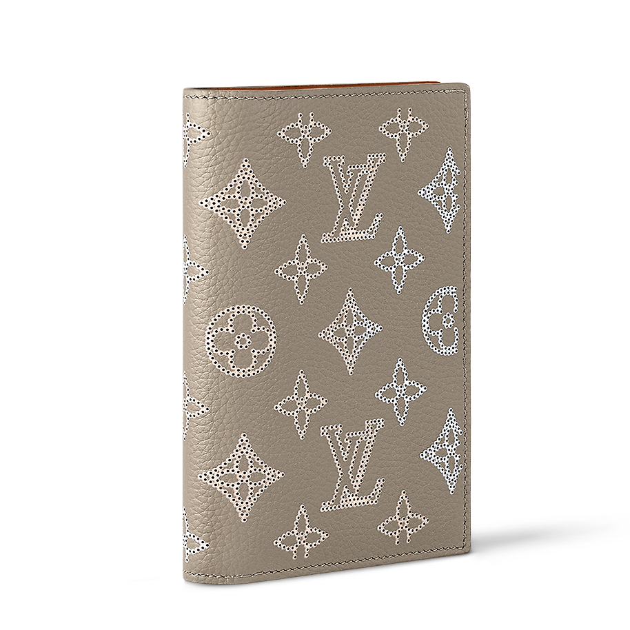 Louis Vuitton Passport Cover Grey pattern
