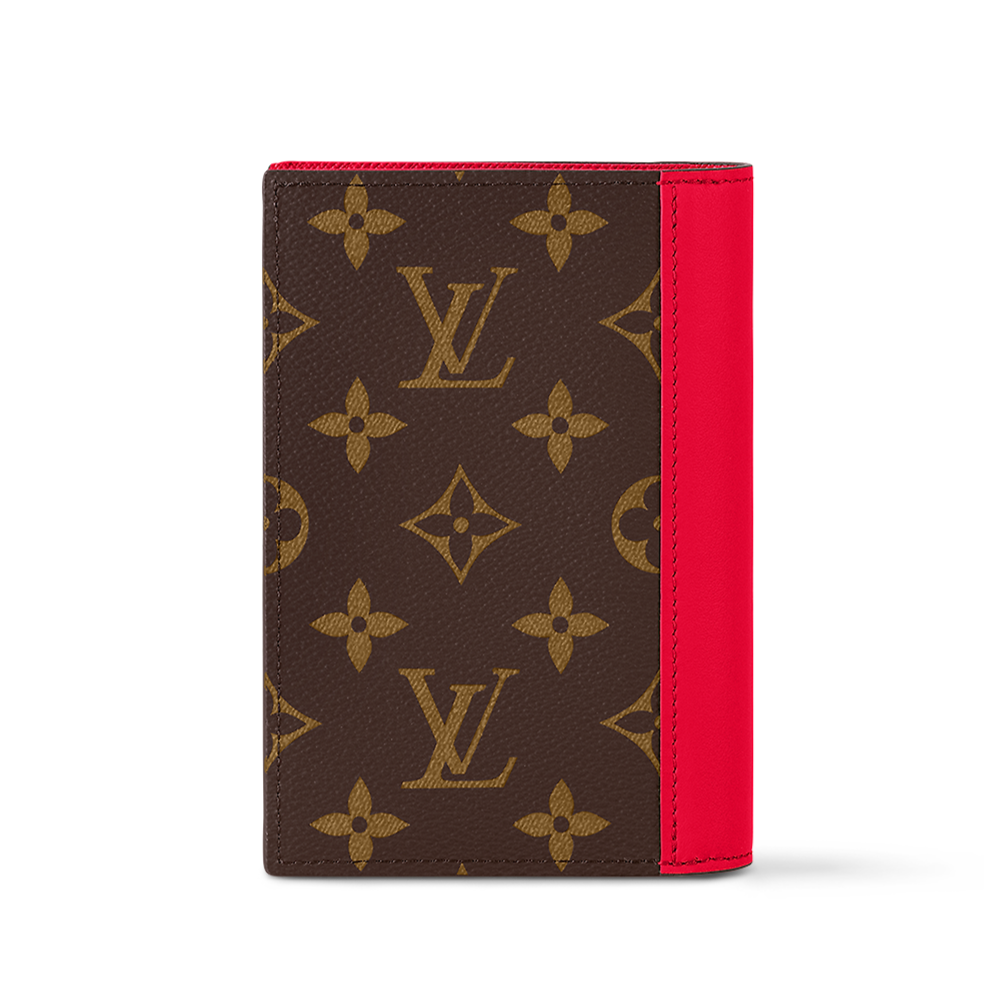 Louis Vuitton  Passport Cover - Brown RED