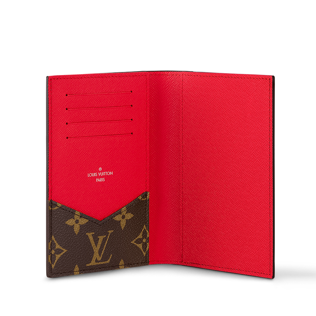 Louis Vuitton  Passport Cover - Brown RED