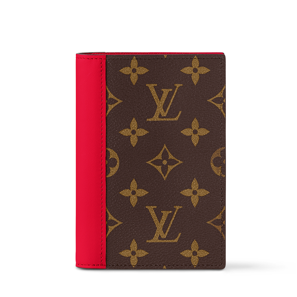 Louis Vuitton  Passport Cover - Brown RED
