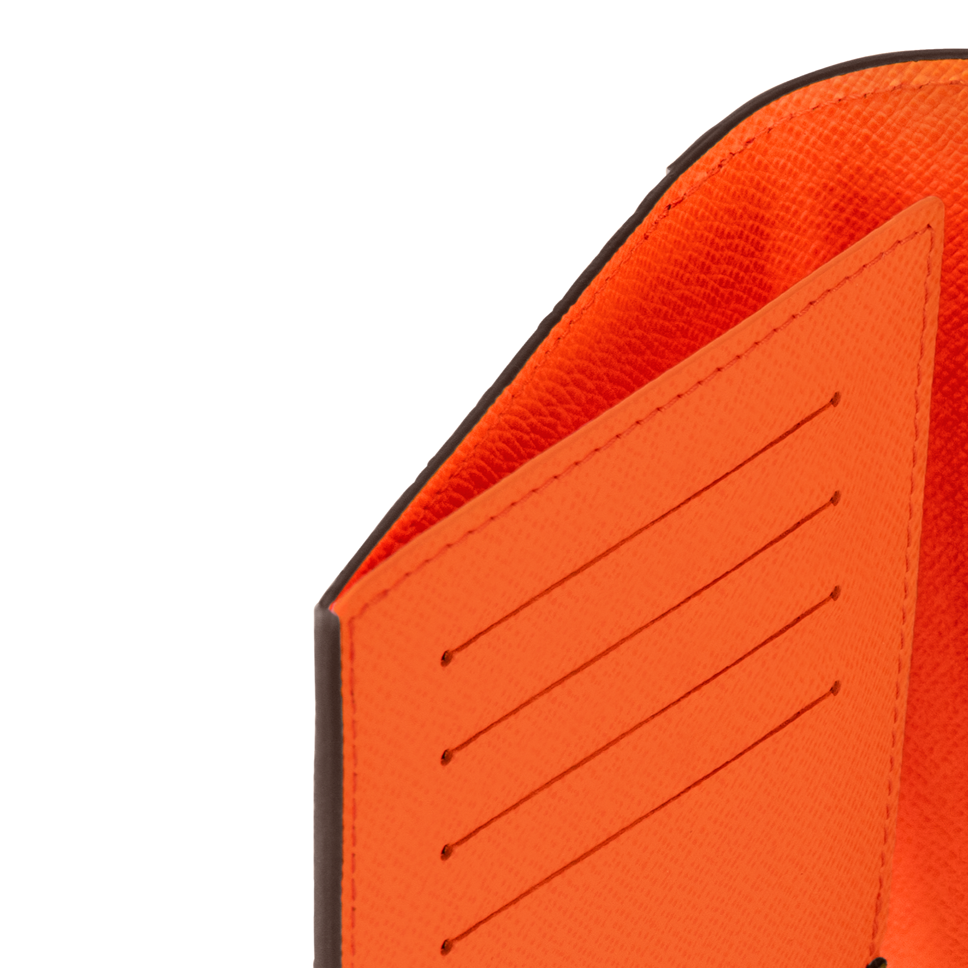 Louis Vuitton  Passport Cover orange brown