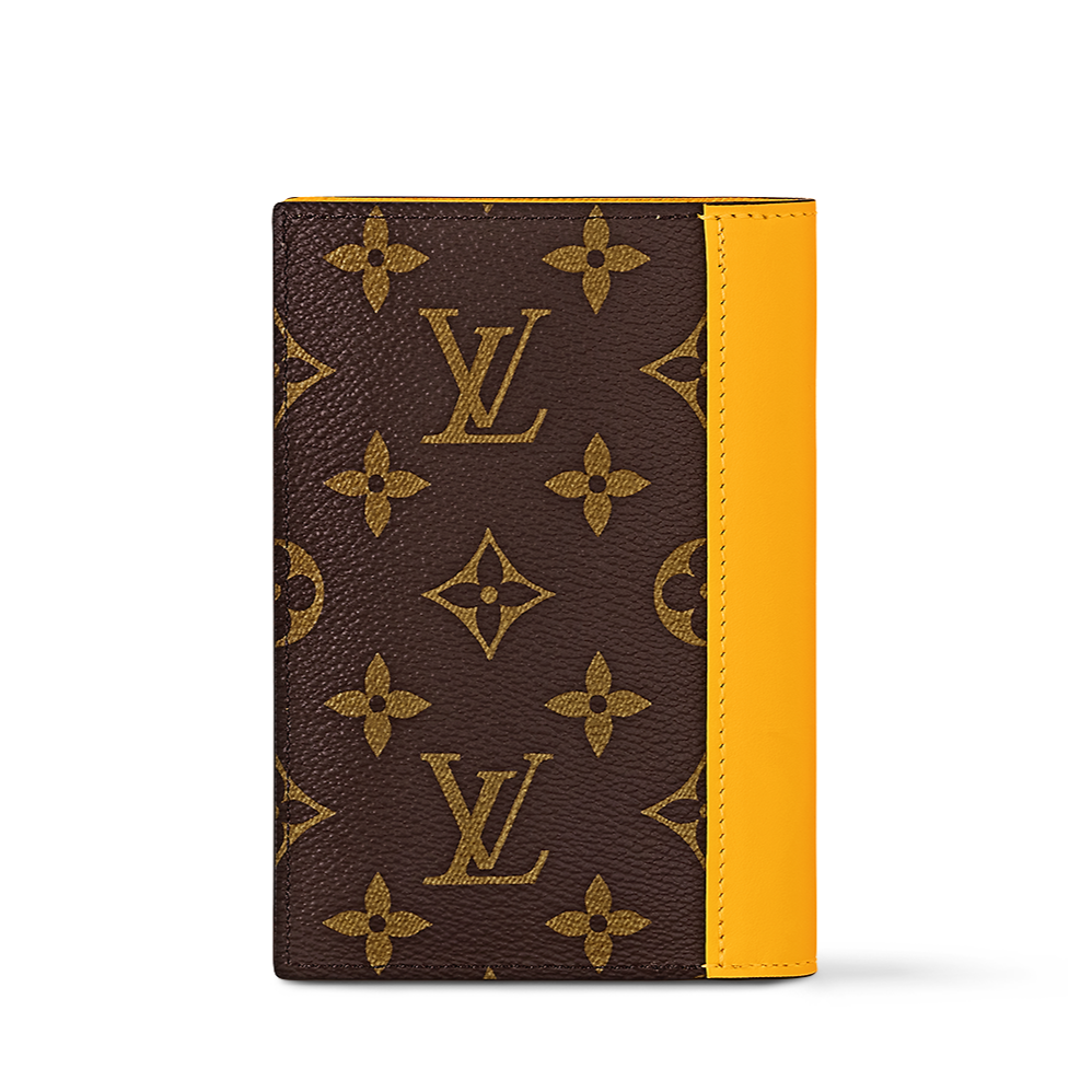 Louis Vuitton  Passport Cover - Brown YELLOW