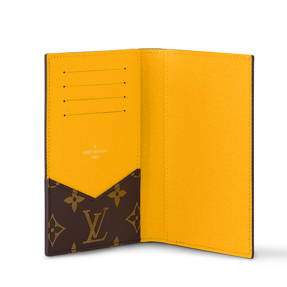 Louis Vuitton  Passport Cover - Brown YELLOW