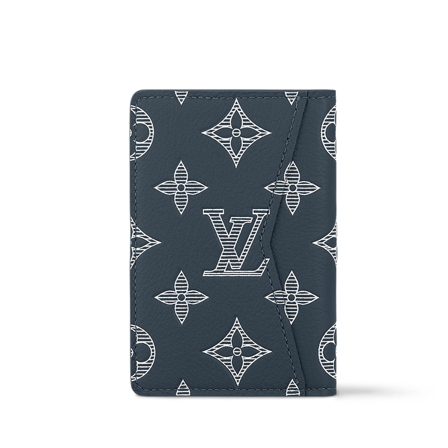 Louis Vuitton  Pocket Organizer blue pattern