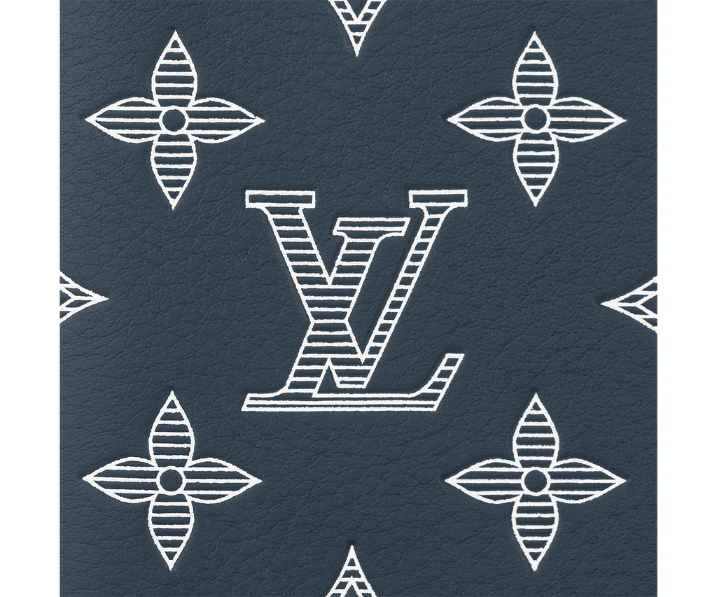 Louis Vuitton  Pocket Organizer blue pattern