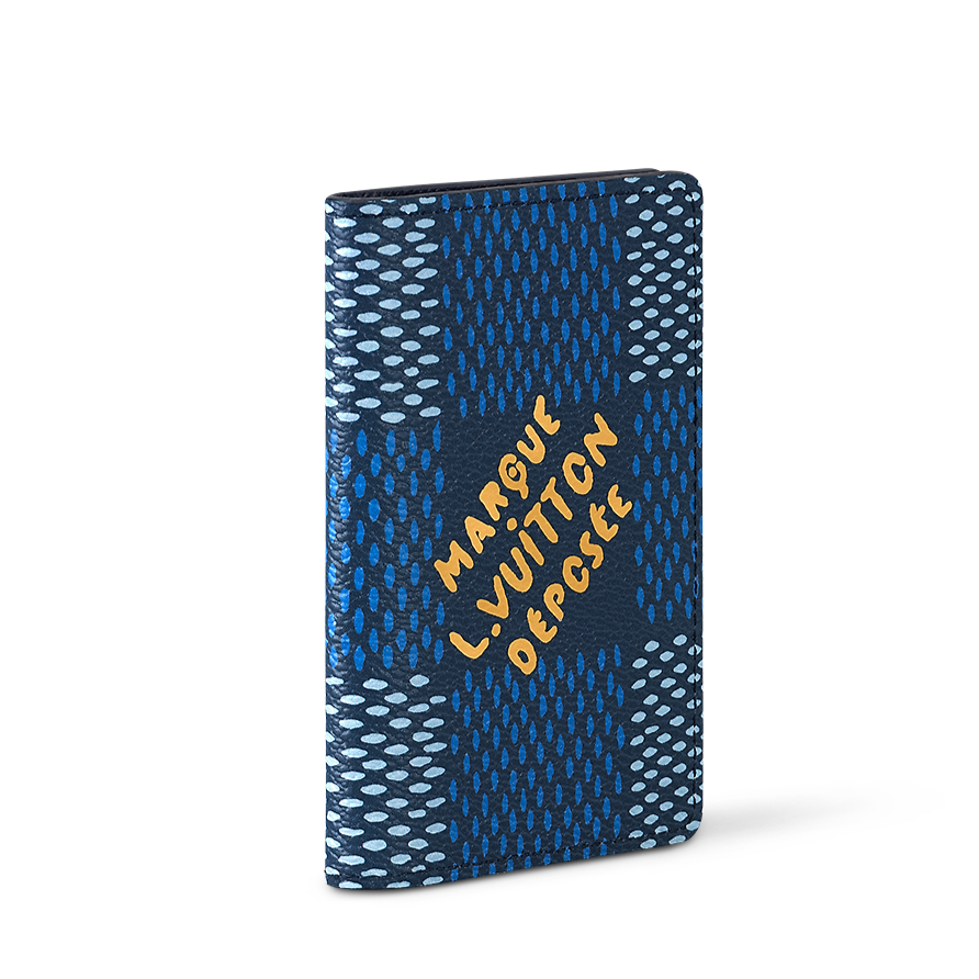 Louis Vuitton  Pocket Organizer blue marquie