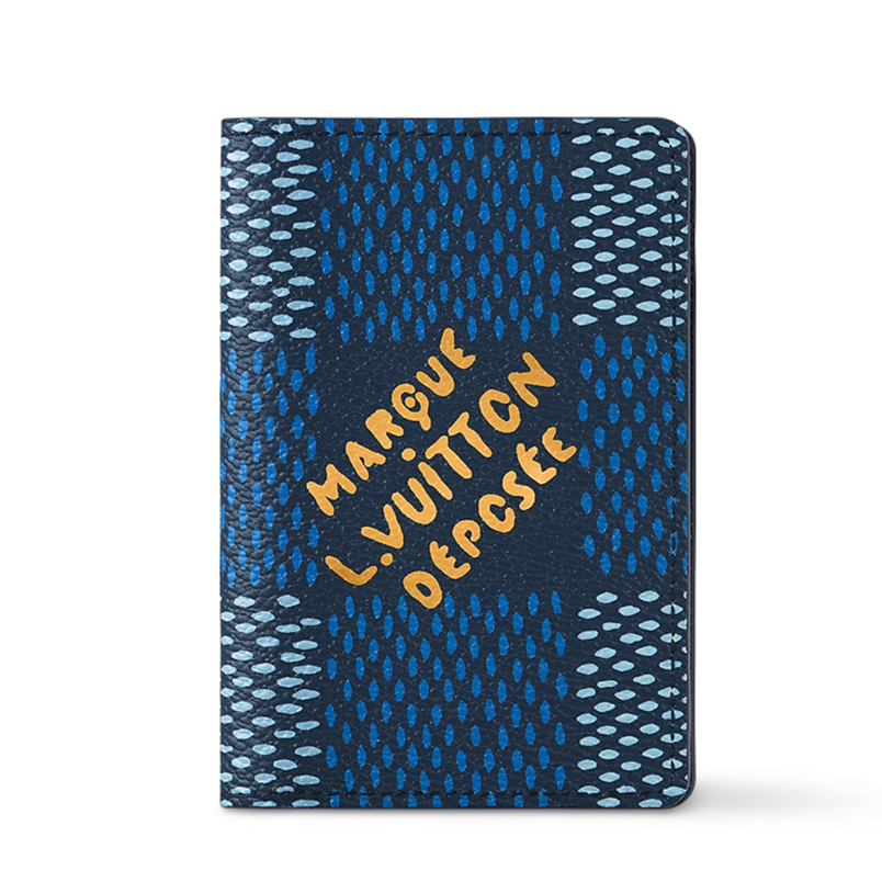 Louis Vuitton  Pocket Organizer blue marquie