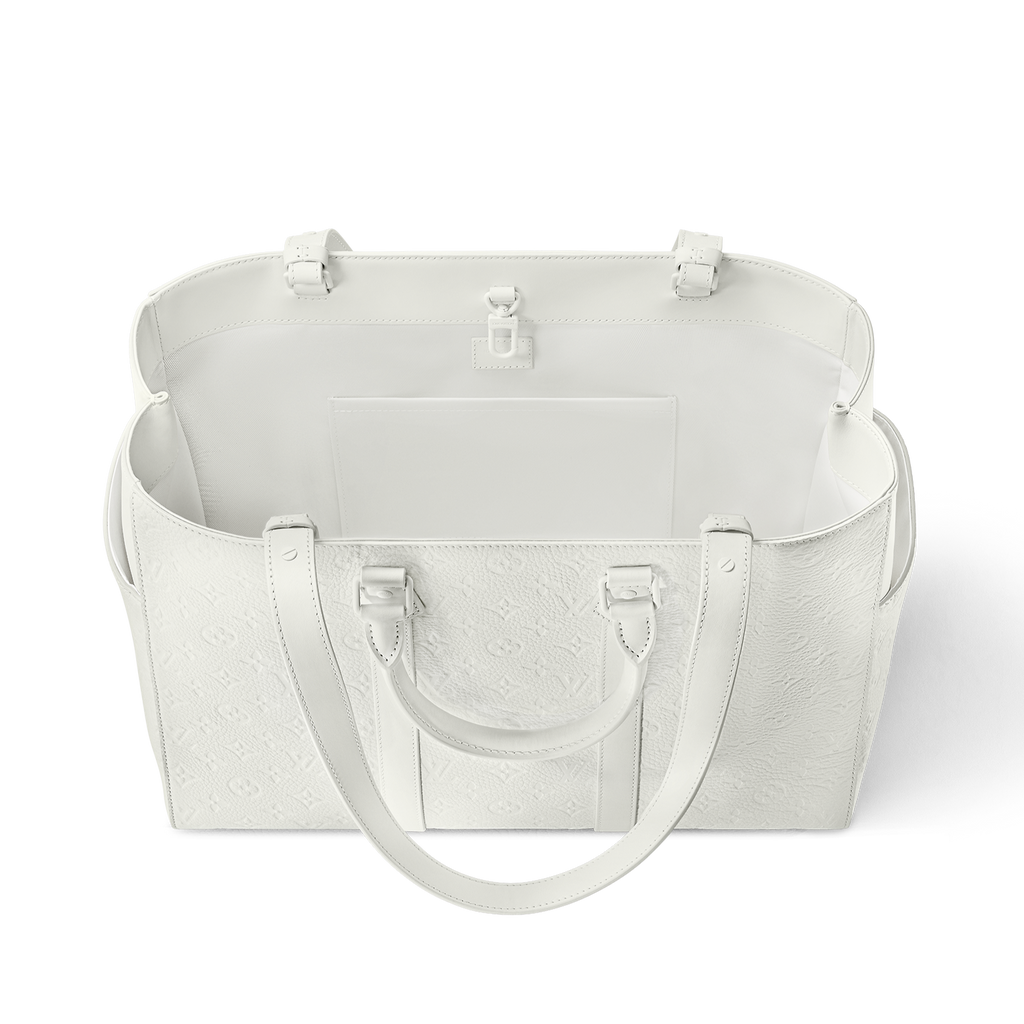 Louis Vuitton SacPlat 24H white