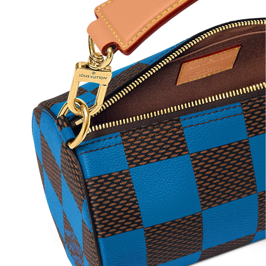Louis Vuitton Soft Polochon PM blue box
