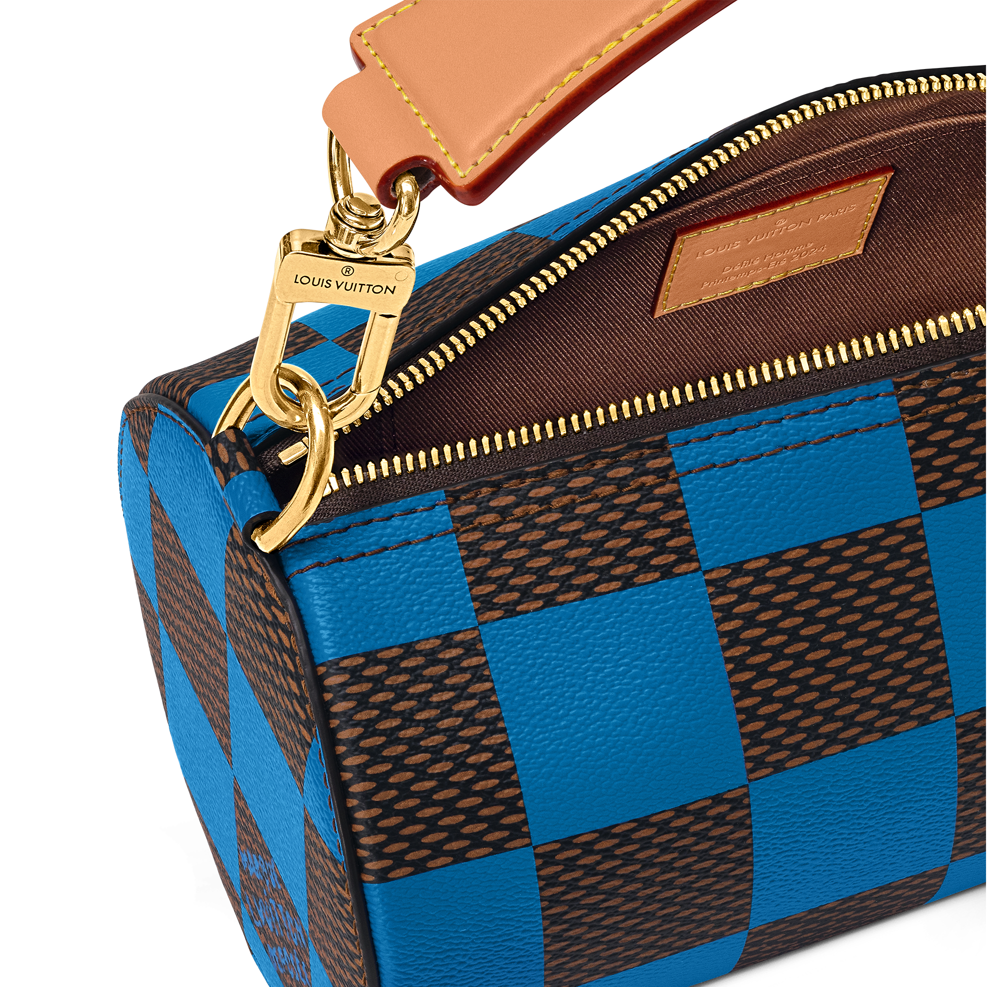 Louis Vuitton Soft Polochon PM blue box