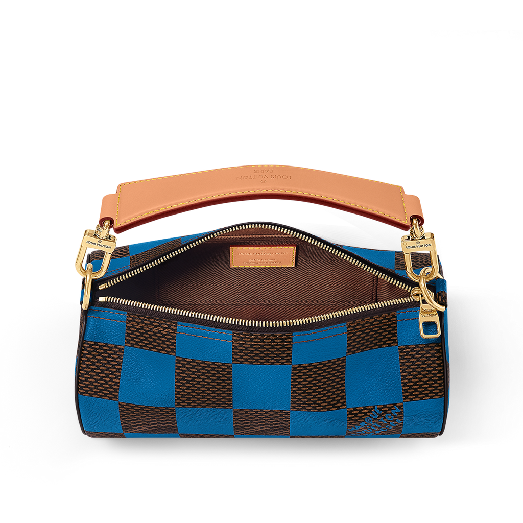 Louis Vuitton Soft Polochon PM blue box