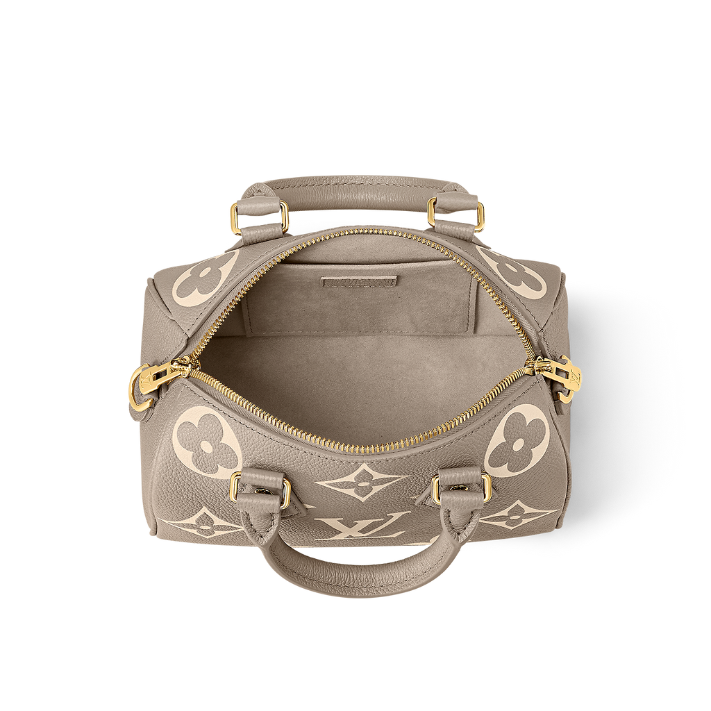 LOUIS VUITTON  Speedy Bandouli Monogram Empreinte Chain Bags and Clutches