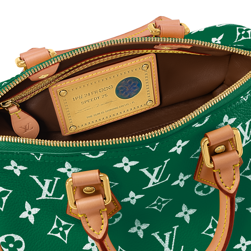 Louis Vuitton Speedy P9 Bandouli re 25 green