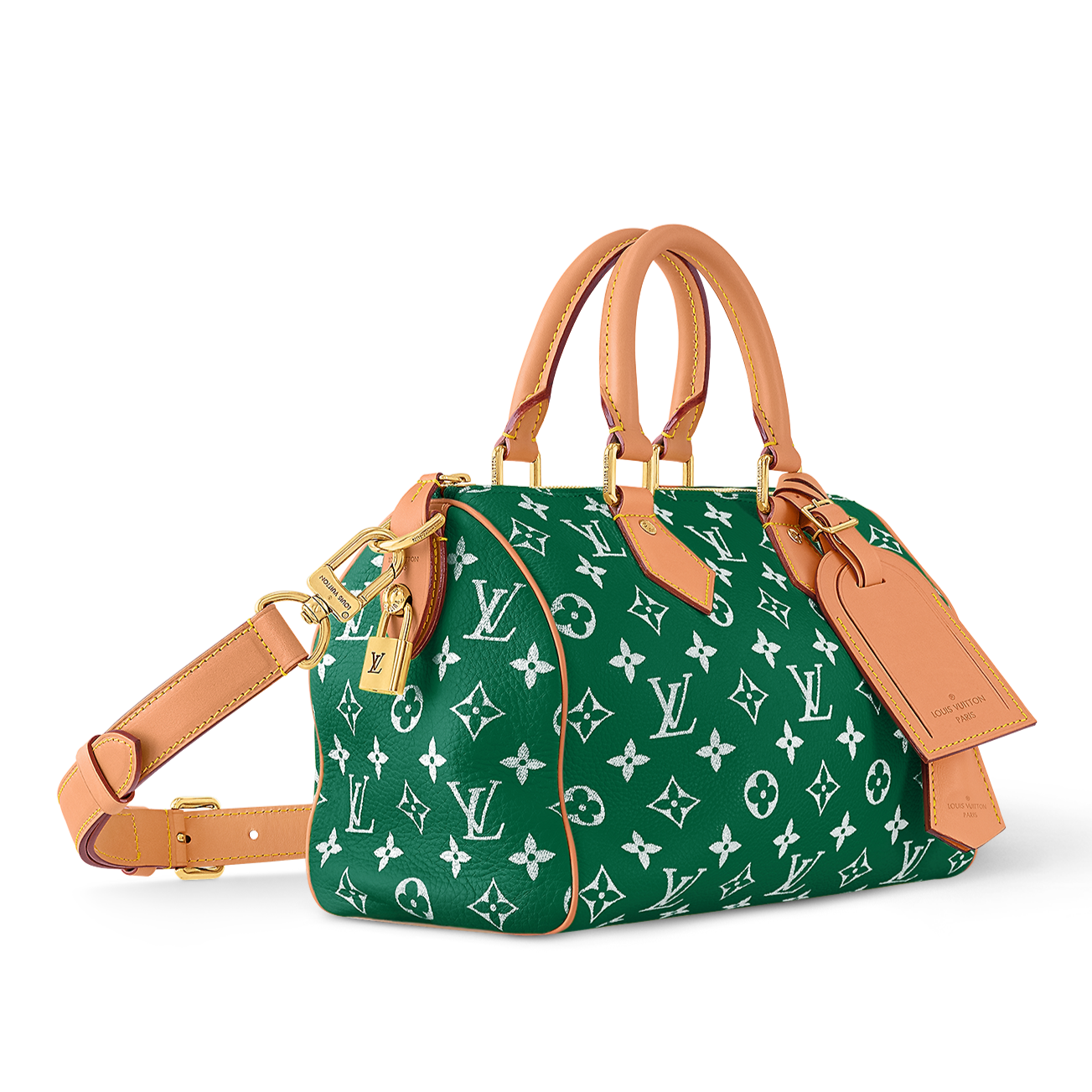 Louis Vuitton Speedy P9 Bandouli re 25 green