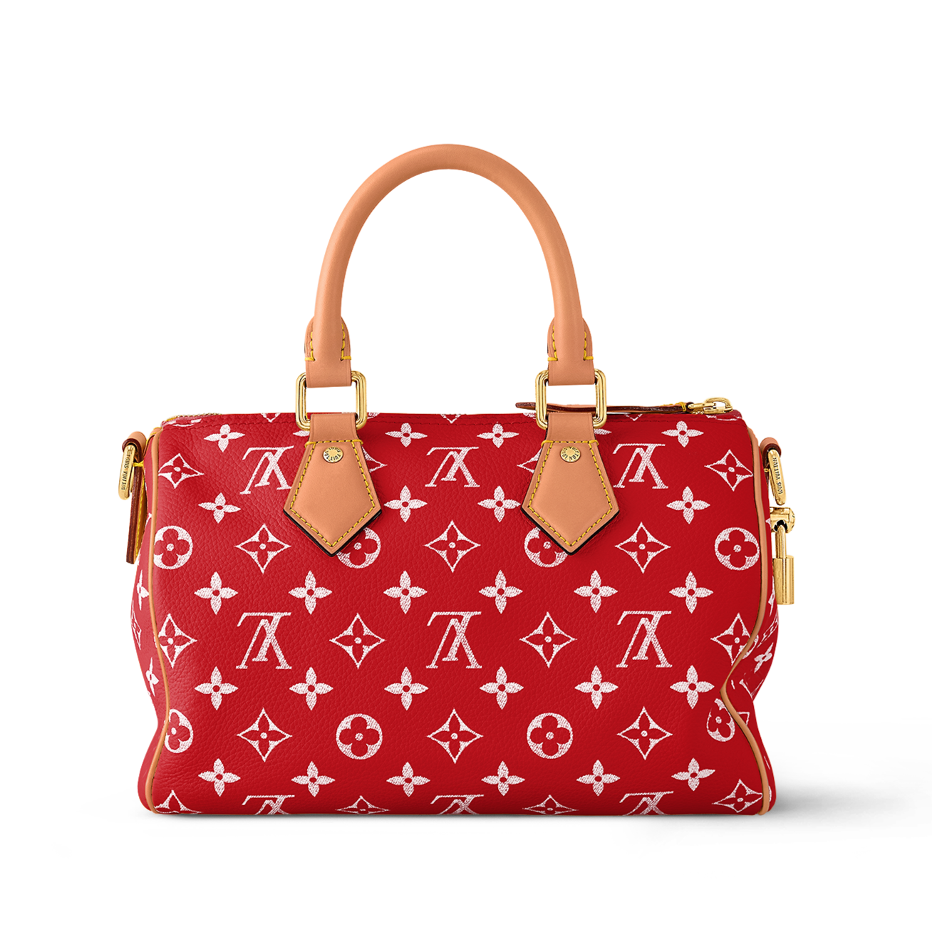 Louis Vuitton Speedy P9 Bandouli re 25 red