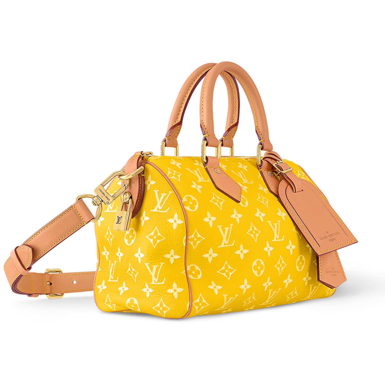 Louis Vuitton Speedy P9 Bandouli re 25 yellow