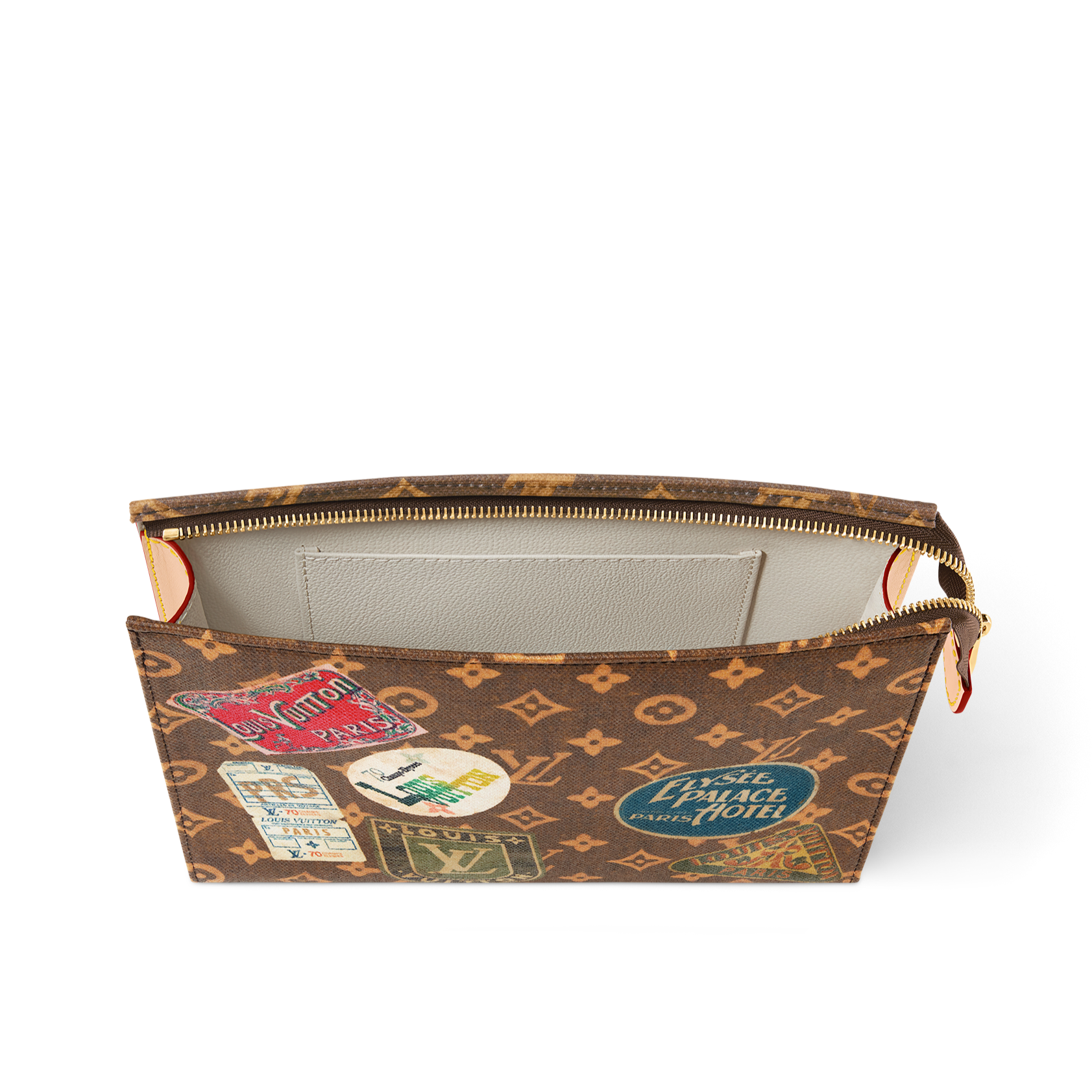Louis Vuitton Toilet Pouch Denim Brown