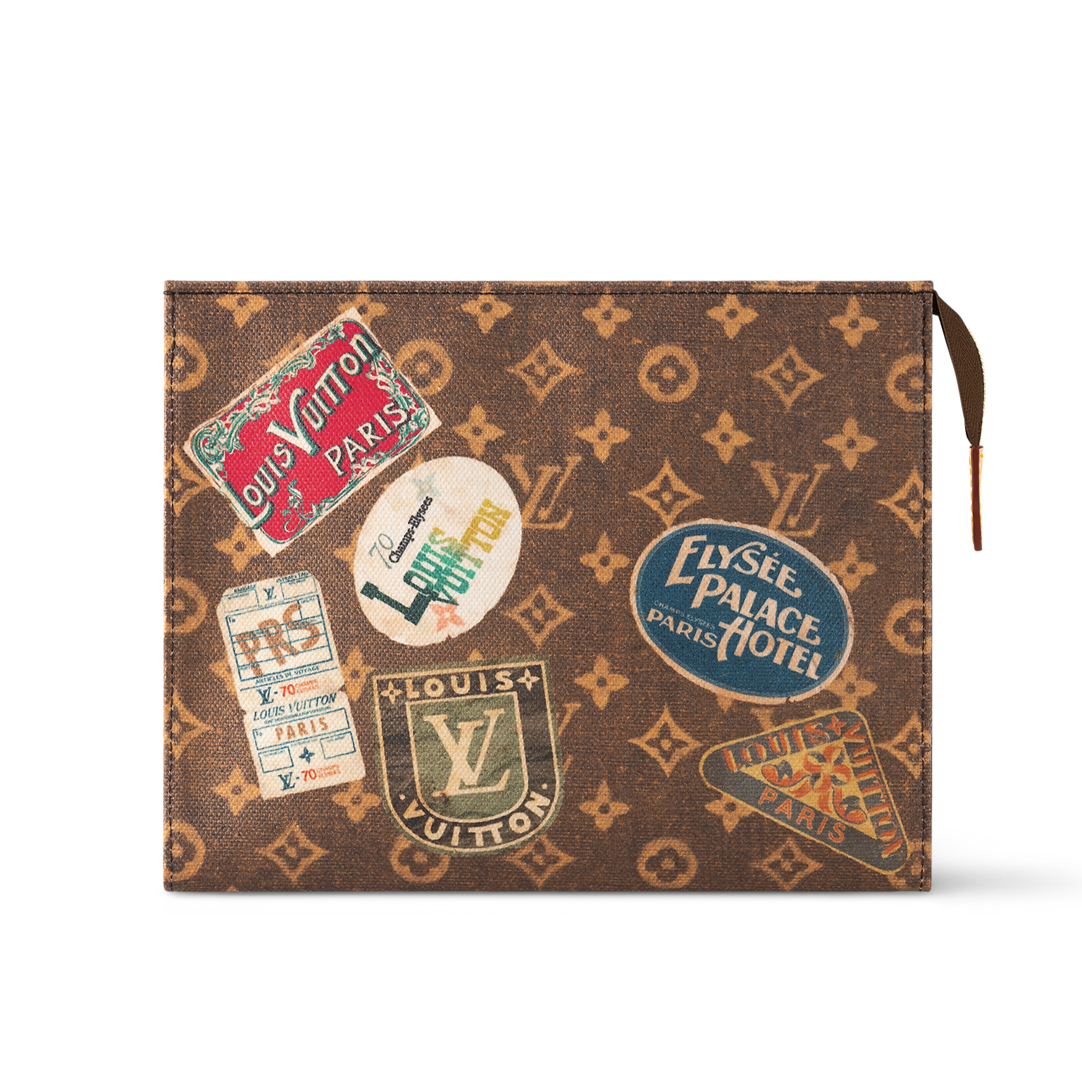 Louis Vuitton Toilet Pouch Denim Brown