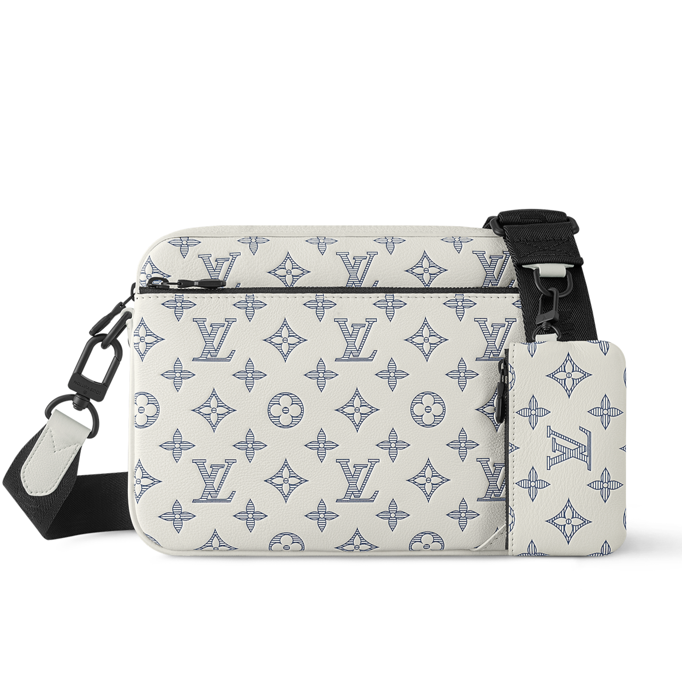 Louis Vuitton Trio Messenger  Crossbody white