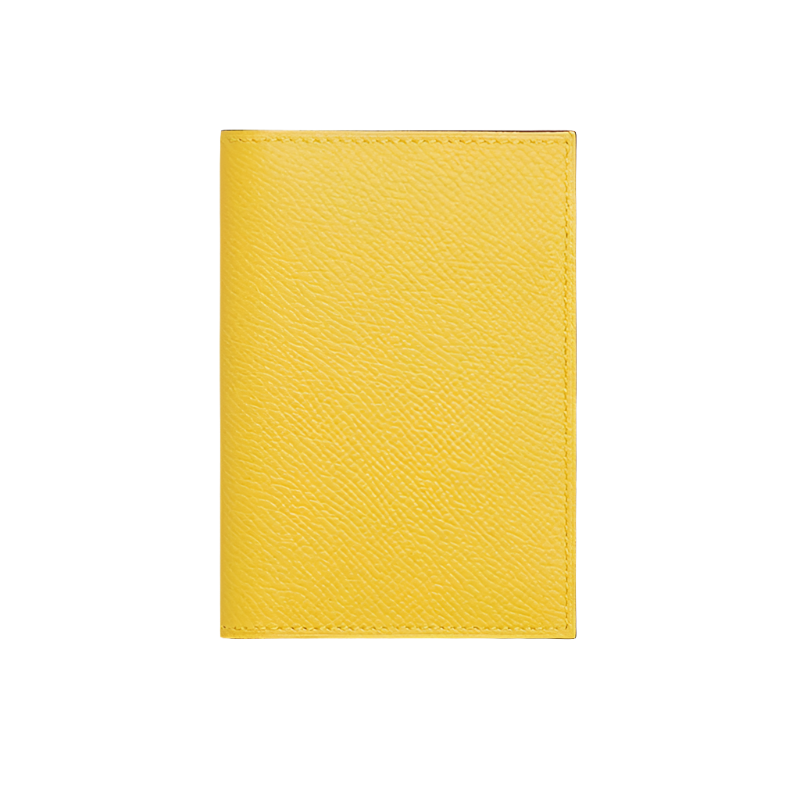 Hermes Euclide card holder Jaune De Naples