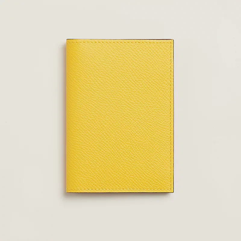 Hermes Euclide card holder Jaune De Naples