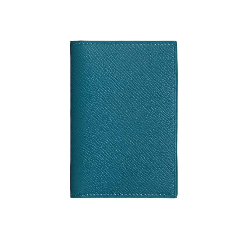 Hermes Euclide card holder New Bleu Jean