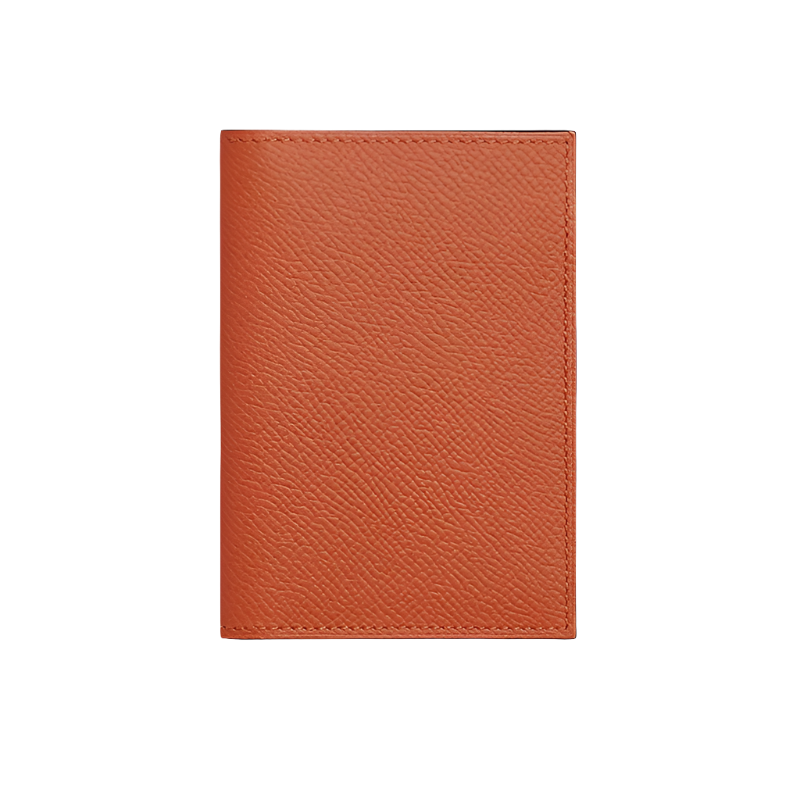 Hermes Euclide card holder Terre Battue