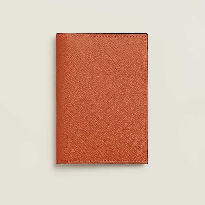 Hermes Euclide card holder Terre Battue