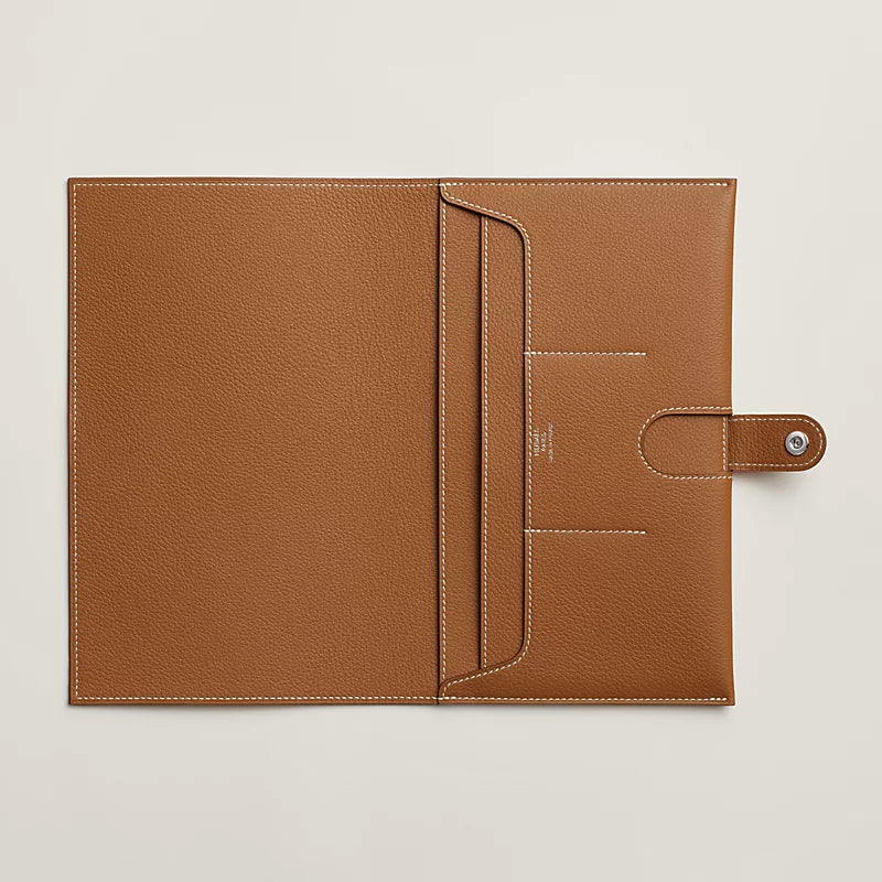 Hermes R.M.S Toutenmain wallet Gold